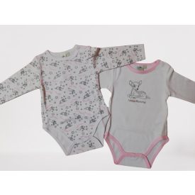 Disney Bambi hosszú ujjú baba body 2db (méret 68-86) 