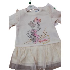 Disney Minnie hosszú ujjú ruha (méret: 74-98) 