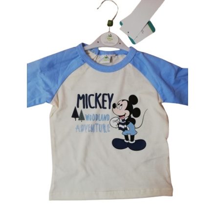 Disney Mickey hosszú ujjú póló (méret: 74-98)