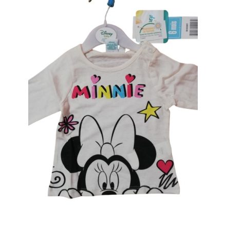 Disney Minnie baba hosszú ujjú póló (méret: 68-86)