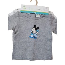 Disney Mickey hosszú ujjú póló 2 db (méret 56-74)