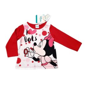Disney Minnie hosszú ujjú póló (méret: 74-98)