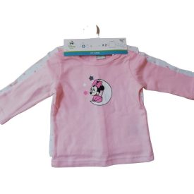 Disney Minnie hosszú ujjú póló 2 db (méret 74)