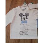 Disney Mickey hosszú ujjú póló 2db (méret: 68-86)