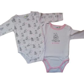 Disney Micimackó hosszú ujjú baba body 2 db (68-86) 