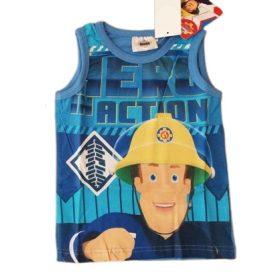 Sam a tűzoltó gyerek rövid póló, felső (méret 128)