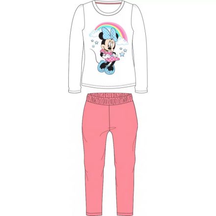 Disney Minnie gyerek hosszú pizsama (méret: 98, 128)