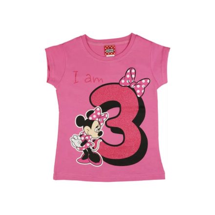 Disney Minnie szülinapos póló 3 éves 
