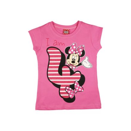 Disney Minnie szülinapos póló 4 éves 