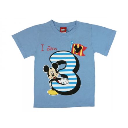 Disney Mickey szülinapos póló 3 éves 