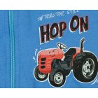 Kisfiú mellény traktoros mintával