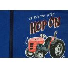 Kisfiú mellény traktoros mintával