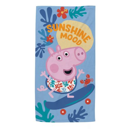 Peppa malac Skateboard fürdőlepedő, strand törölköző 70x140cm (Fast Dry)