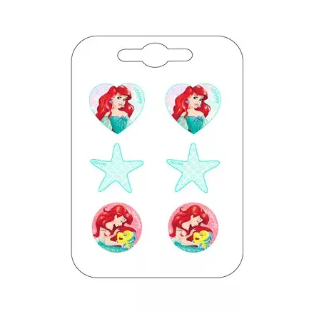 Disney Hercegnők, Ariel Star fülbevaló szett 3 pár