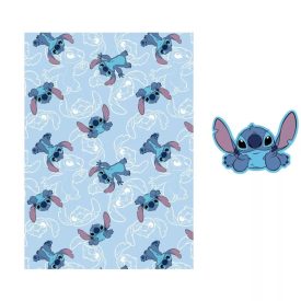   Disney Lilo és Stitch, A csillagkutya On The Belly polár takaró és forma párna szett