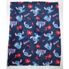 Disney Lilo és Stitch, A csillagkutya Aloha flanel takaró 110x150cm