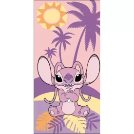   Disney Lilo és Stitch, A csillagkutya Paradise fürdőlepedő, strand törölköző 70x140cm (Fast Dry)