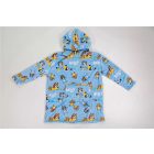 Bluey Seaside belebújós plüss polár takaró, poncsó 3-6 év