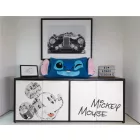 Disney Lilo és Stitch, A csillagkutya Wink formapárna, díszpárna Sherpa 75 cm