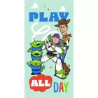 Disney Játékháború All Day fürdőlepedő, strand törölköző 70x140cm (Fast Dry)