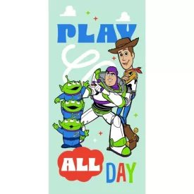   Disney Játékháború All Day fürdőlepedő, strand törölköző 70x140cm (Fast Dry)