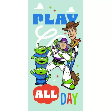Disney Játékháború All Day fürdőlepedő, strand törölköző 70x140cm (Fast Dry)