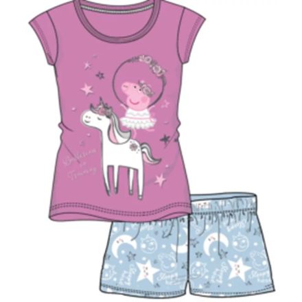 Peppa malac gyerek rövid pizsama