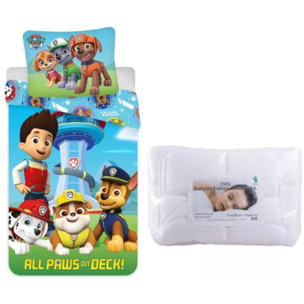 Mancs Őrjárat ágynemű szett ovis 100x135cm, 40x60 cm 