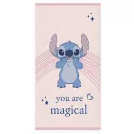  Disney Lilo és Stitch, A csillagkutya Magical fürdőlepedő, strand törölköző 60x120cm