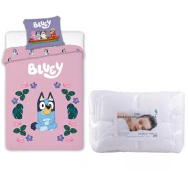 Bluey Blossom ágynemű szett ovis 100x135cm, 40x60 cm 