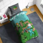 Minecraft Animals and Mobs ágyneműhuzat 140×200cm, 70×90 cm