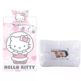   Hello Kitty Cozy Winter ágynemű szett ovis 100x135cm, 40x60cm