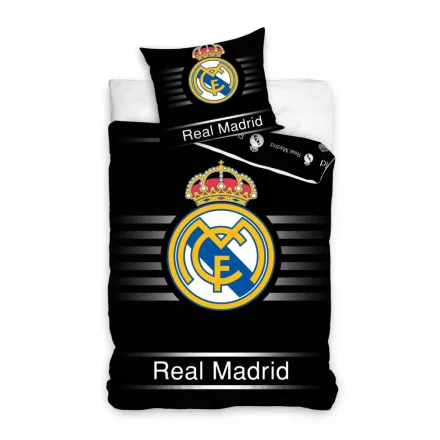 Real Madrid Black ágyneműhuzat 140×200cm, 70×90 cm