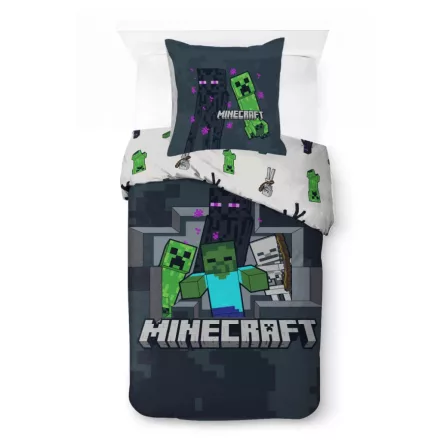 Minecraft Last Block Standing ágyneműhuzat 140×200cm, 70×90 cm