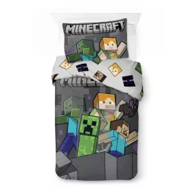   Minecraft Mob Fushion Mayhem ágyneműhuzat 140×200cm, 70×90 cm