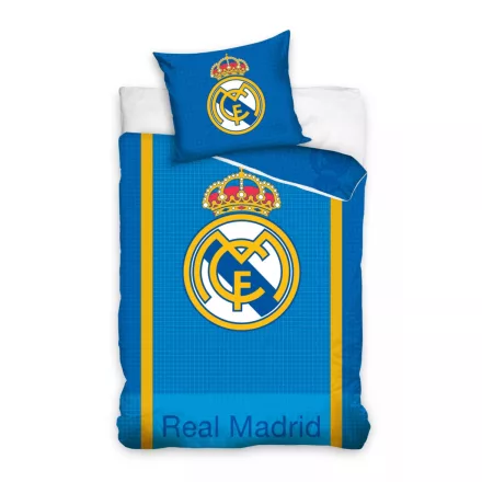Real Madrid Blue Passion ágyneműhuzat 140×200cm, 70×90 cm