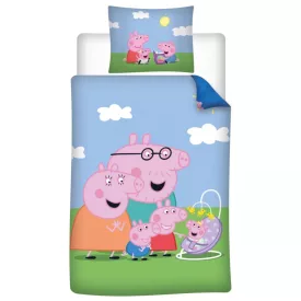 Peppa malac New Member ágyneműhuzat 140×200cm, 70×90 cm