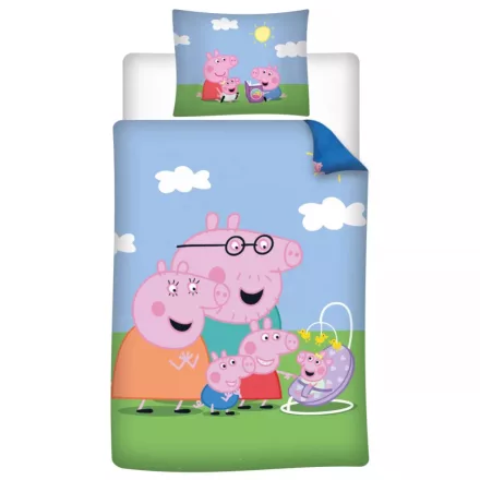 Peppa malac New Member ágyneműhuzat 140×200cm, 70×90 cm