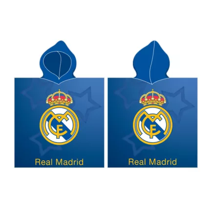 Real Madrid Star strand törölköző poncsó 55x110 cm (Fast Dry)