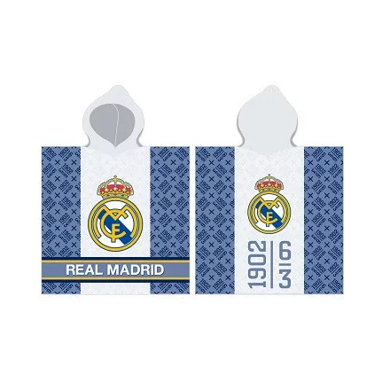 Real Madrid Legend strand törölköző poncsó 60x120 cm