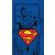 Superman kéztörlő arctörlő, törölköző 30*50cm