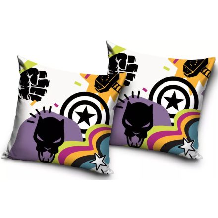 Marvel Symbol párnahuzat 40x40 cm Velúr