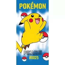 Pokémon 0025 fürdőlepedő, strand törölköző 70x140cm