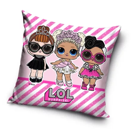LOL Surprise Pop Queens párna, díszpárna 40 x 40 cm