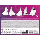 Disney Hercegnők Fairytale scratch képkarcoló matricák 5 db-os
