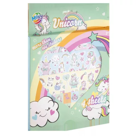 Unikornis Rainbow matrica szett 4 ív