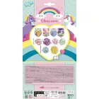 Unikornis Heart gyémántszemes girland szett 4 db-os
