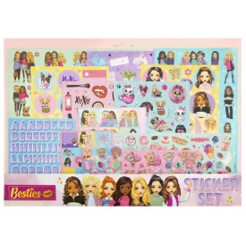 Csajos Besties mega matrica szett 300 db-os