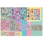 Csajos Besties mega matrica szett 300 db-os