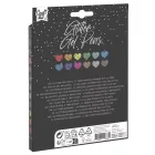 Színes Craft csillámos zselés toll szett 12 db-os